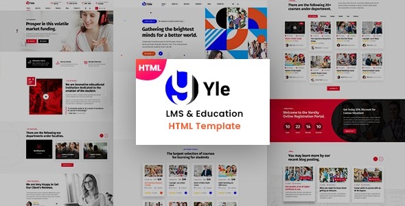 YLE – Education & LMS HTML Template – 30175640