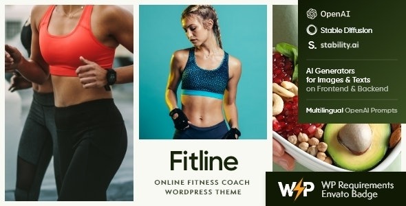 FitLine — Online Fitness Coach WordPress Theme – 50834156