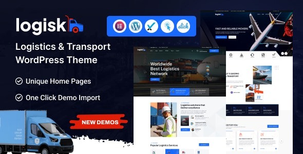 Logisk – Transport & Logistics WordPress Theme – 46233703