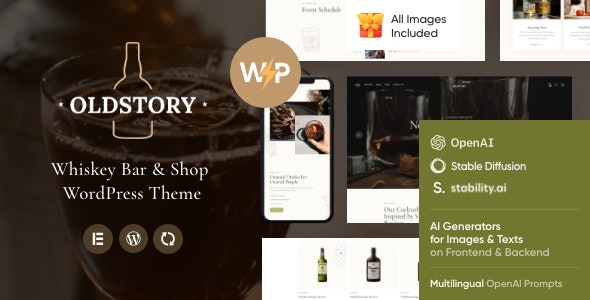 OldStory – Whisky Bar | Pub | Restaurant WordPress Theme – 15218043