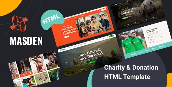 Charity & Donation HTML Template