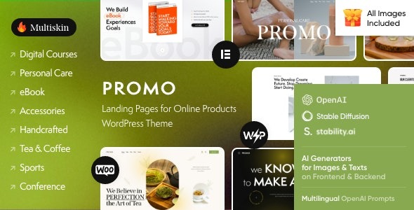 Promo – Landing Pages for Online Products WordPress Theme – 42525254