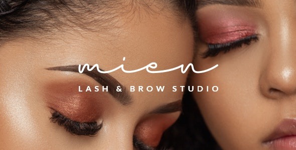 Mien – Eyelash & Eyebrow Salon WordPress Theme – 50224077