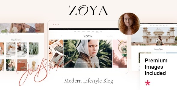 Zoya v1.2 – Lifestyle Blog – 32772470