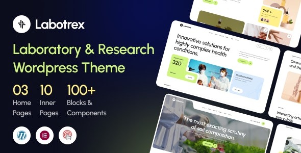 Labotrex – Laboratory & Science Research WordPress Theme – 50791893