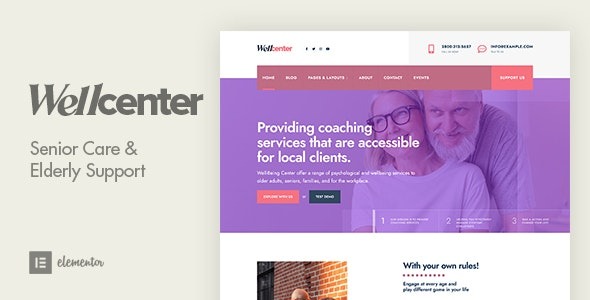 Wellcenter – Senior Care & Support WordPress Theme – 35561474