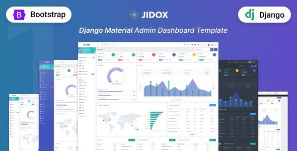 Jidox – Django Admin Dashboard Template – 47171909