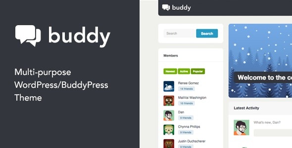 Buddy: Simple WordPress & BuddyPress Theme – 6282832
