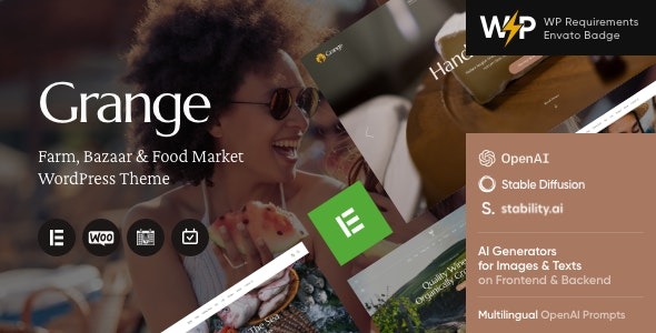 Grange – Farm, Bazaar & Food Market WordPress Theme – 37353817