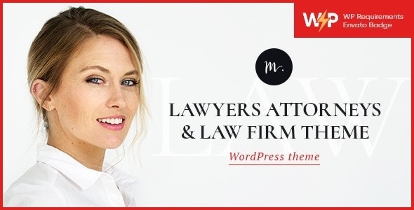 M.Williamson | Lawyer & Legal Adviser WordPress Theme – 20358946