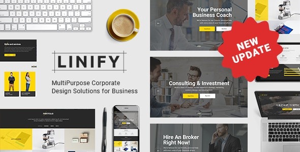 Linify – Multipurpose Corporate WordPress Theme – 16575502