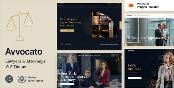 Avvocato – Lawyer & Attorney WordPress Theme – 42478519