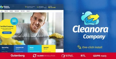 Cleanora - Cleaning Services Theme - 21922714