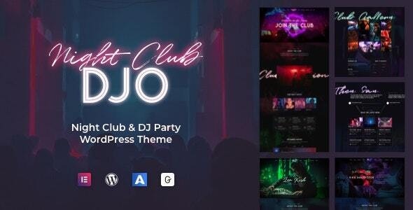 DJO – Night Club and DJ WordPress – 26375103