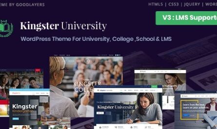 LMS Education For University, College and School WordPress