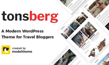 A Modern WordPress Theme for Travel Bloggers