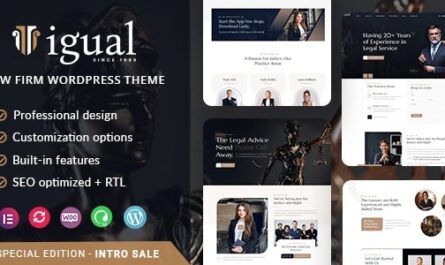 Law Firm WordPress Theme