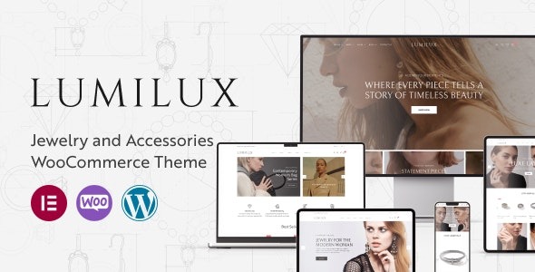 Lumilux – Jewelry and Accessories WooCommerce Theme – 50900928