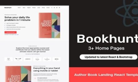eBook Landing React Template