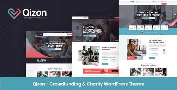 Qizon – Crowdfunding & Charity WordPress Theme – 45923676