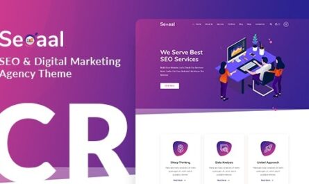 SEO & Digital Marketing WordPress Theme
