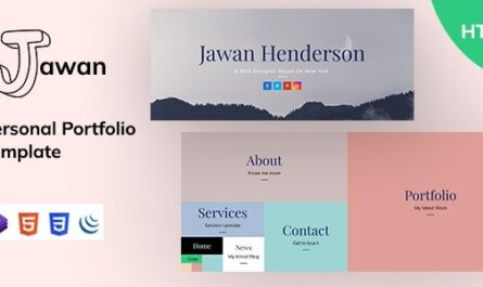 Personal Portfolio Template
