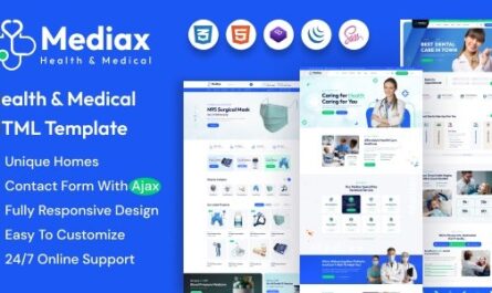 Health & Medical Service HTML Template