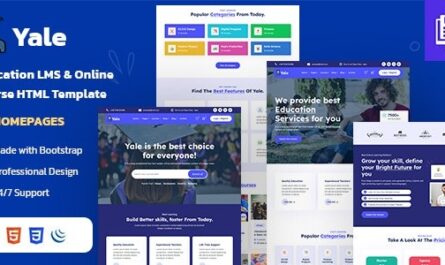 Education HTML Template