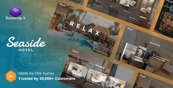 Seaside – Hotel Booking Website Template – 41484554