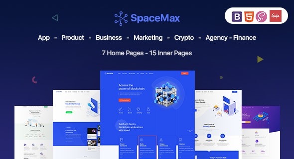 SpaceMax – Multipurpose HTML Template – 24509432