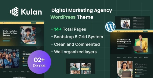 Kulan – Digital Marketing Agency WordPress Theme – 50926720