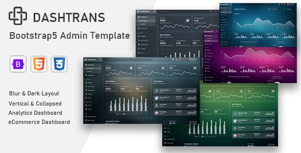 Dashtrans – Bootstrap5 Admin Template – 31289526