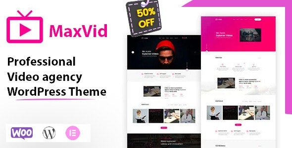 MaxVid – Video Agency WordPress Theme – 20931307