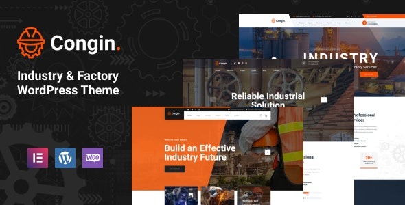 Congin – Industry & Factory WordPress Theme – 46119620