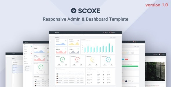 Scoxe – Admin & Dashboard Template – 25027050