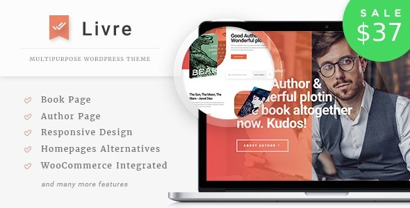 Livre – WooCommerce Theme For Book Store – 20205946