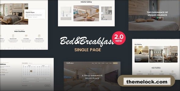 Bed&Breakfast Hotel Single Page – 4832335