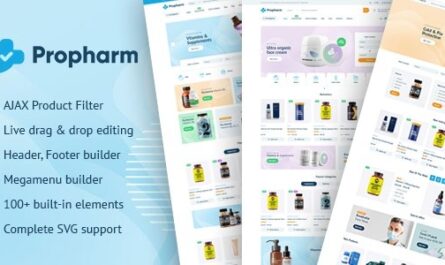 Pharmacy & Medical WordPress WooCommerce Theme