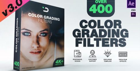 400 Color Grading Filters – 22564634