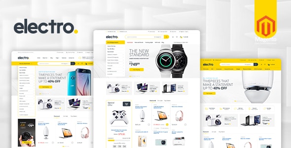 Electro – Responsive Magento 1 & 2 Theme ( RTL M2 supported ) – 17042067