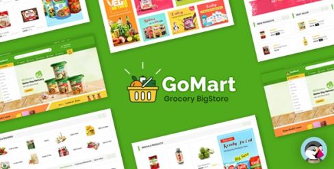 Gomart Grocery BigStore Prestashop 1.7 Theme – 23848221