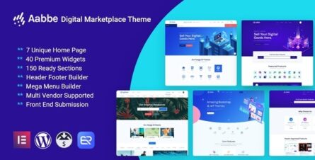 Aabbe – Digital Marketplace WordPress Theme - 26350912