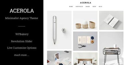Acerola - Ultra Minimalist Agency Theme - 12437647