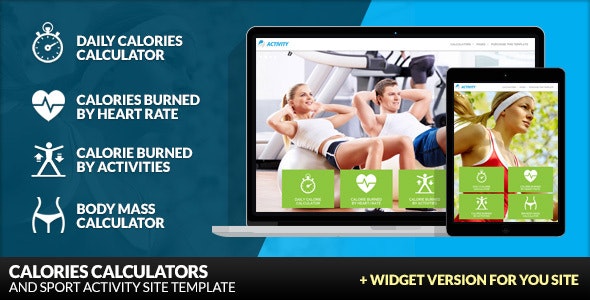 Activity – Sport and Fitness Site Template – 8792981