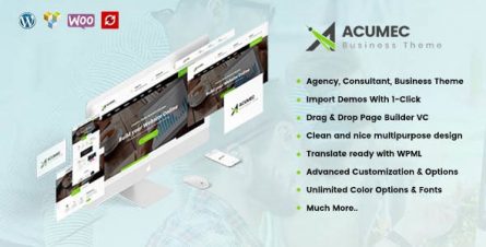 Acumec - Business Multipurpose WordPress Theme - 22163778