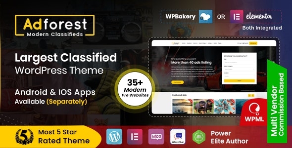 AdForest – Classified Ads WordPress Theme – 19481695