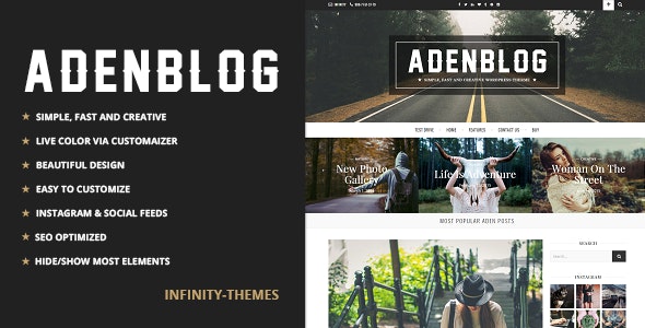 Aden – A WordPress Blog Theme – 14157509