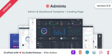 Adminto - Admin Dashboard Template - 15025393
