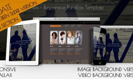 Alfa - Responsive Parallax Template - 4331217