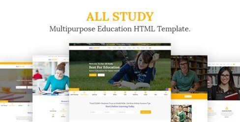 All Study- Multipurpose Education HTML Template – 20177254